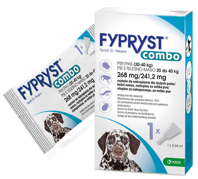 FYPRYST Combo (Krka) ampula SpotOn za pse 20-40kg, 2,68ml