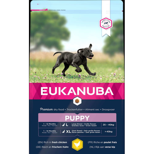 EUKANUBA PUPPY Large/Giant Breed s piletinom