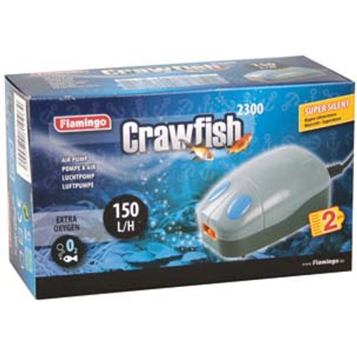 FLAMINGO Pumpa za zrak Crawfish 2300 (150L/h, 2,6 W, 1 izlaz, 60-90L akvarij)