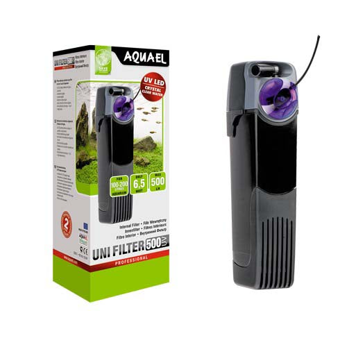 AQUAEL Unifilter 500 UV power, 6,5W, 500l/h, volumen akvarija 100-200l