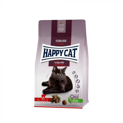 HAPPY CAT SUPREME Sterilised, govedina