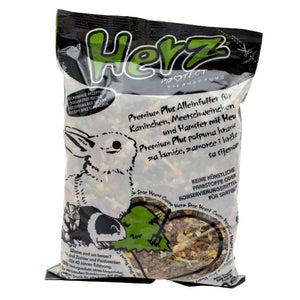 HERZ PROTECT Premium plus hrana za zamorce, kunice i hrcke sa sijenom, 1kg