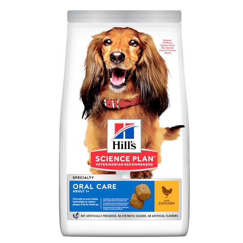 HILL's Canine Adult Medium Oral Care s piletinom, 2kg