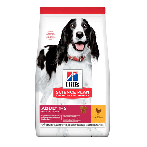 HILL's Canine Medium breed s piletinom