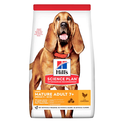 Hill's Canine Medium Mature Light s piletinom