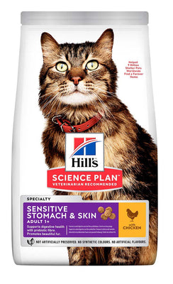 HILL's Feline Sensitive Stomach&Skin