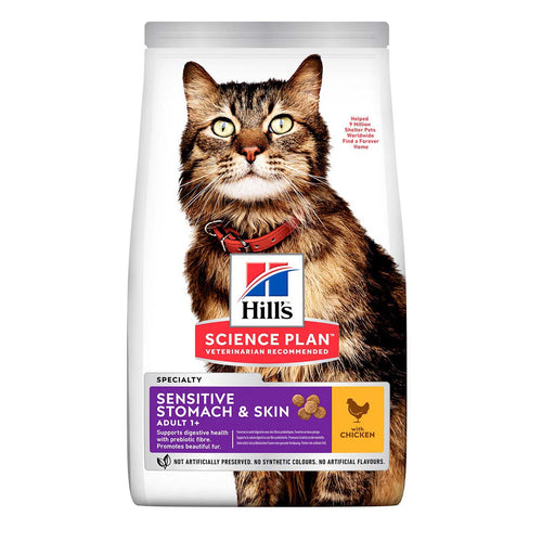 HILL's Feline Sensitive Stomach&Skin
