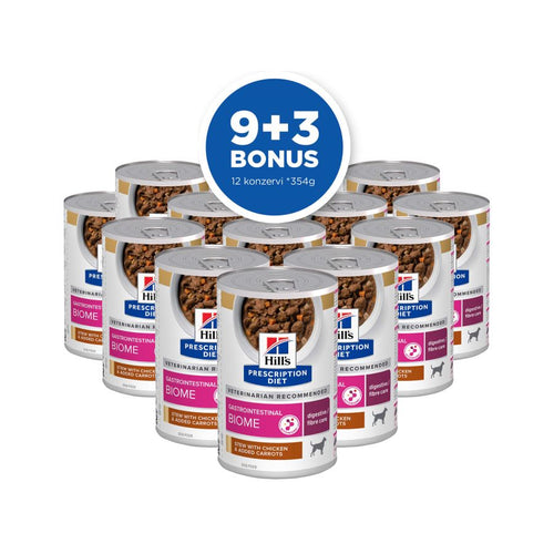 HILL's PD Canine Gl Biom Stew s piletinom, 12x354g 9+3 kom BONUS