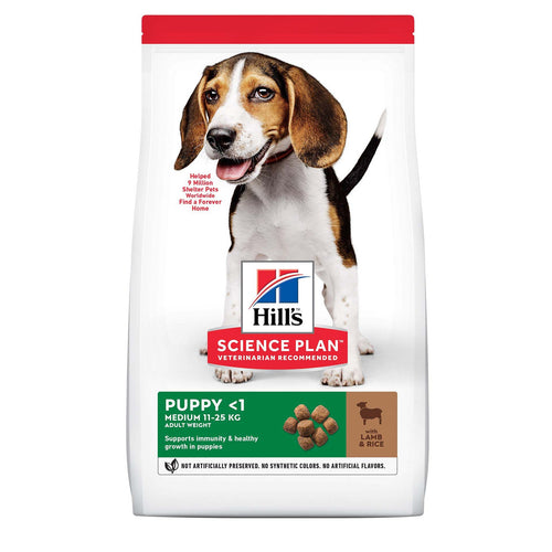 Hill's PUPPY Medium s janjetinom i rizom