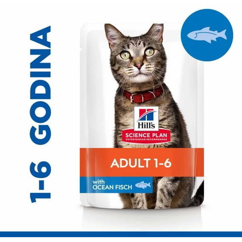 HILL's Vrecica Feline Morska riba