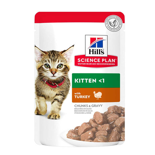 HILL's Vrecice Feline KITTEN s puretinom, 85g 