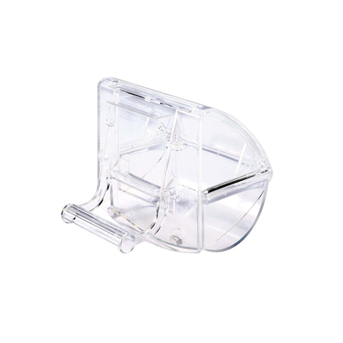IMAC CLERANCE Hranilica za ptice Mia, prozirna, plasticna 8,2x9,5x8cm