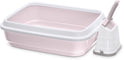 IMAC Duo (WC otvoreni s rubom Jerry + Lopatica Romeo 50x40x14,5 cm) roza