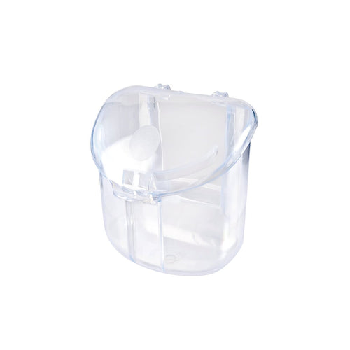 IMAC Hranilica za krletke za ptice Star prozirna 8x8,5x8,5cm 
