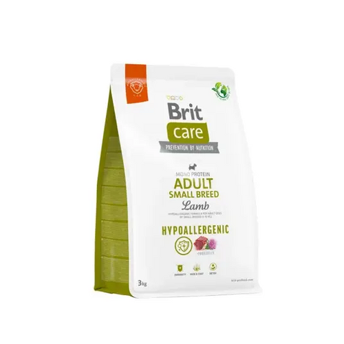 BRIT CARE Hypoallergenic Monoprotein Small Breed, janjetina i riža