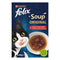 FELIX Juha za mačke Multipack, s govedinom/piletinom/janjetinom, 6x48g