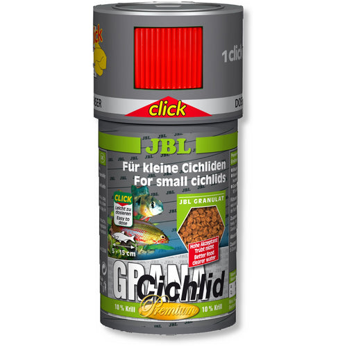 JBL Grana Cichlid Click- osnovna granulirana premium hrana za ciklide