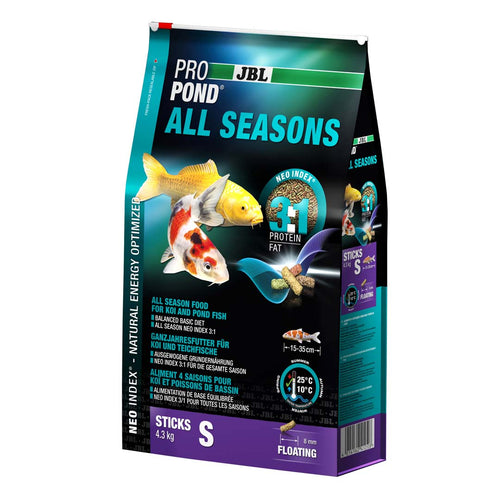 JBL Pro Pond All Seasons S hrana u stapicima za ribe ribnjacima, 4,3kg (24l)