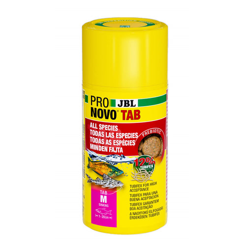 JBL ProNovoTab - hrana u tabletama za sve akvarijske ribice 100ml 160tab
