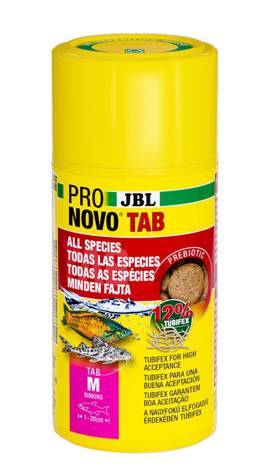 JBL ProNovoTab - hrana u tabletama za sve akvarijske ribice 100ml 160tab