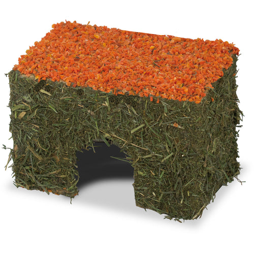 JR FARM Hay-House carrot, kucica od sijena, s mrkvom, za glodavce