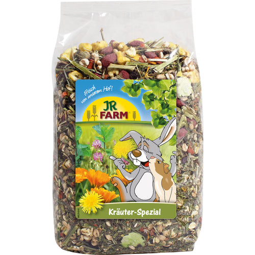 JR FARM Herbs plus, biljna poslastica za glodavce i patuljaste kunice, 500g 