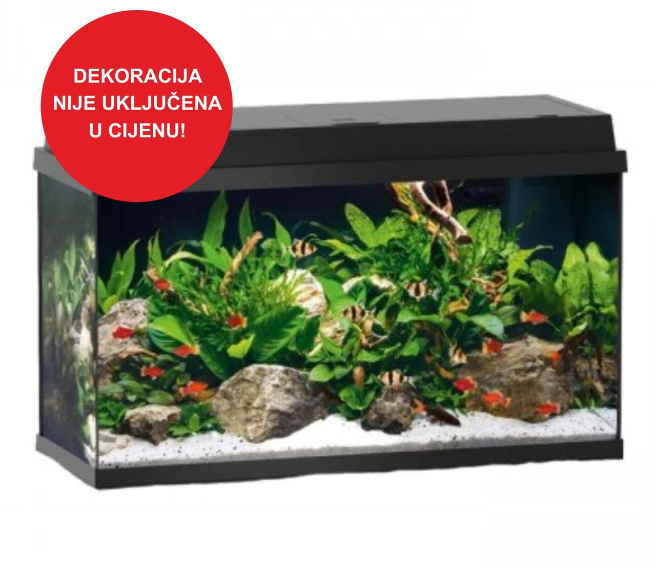 JUWEL Akvarij Primo 110 LED, 81x36x45cm, 110 L, crni 