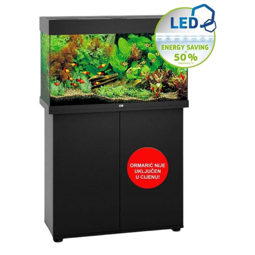 JUWEL Akvarij Rio 125 LED, 81x36x50 cm, 125 L, crni
