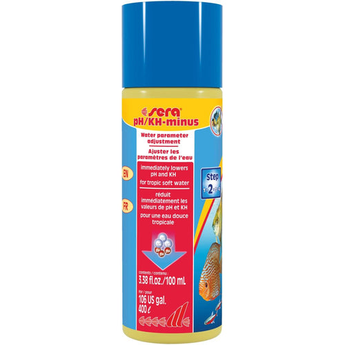 SERA Ph/Kh MINUS za snizavanje kiselosti akvarijske vode 100ml  