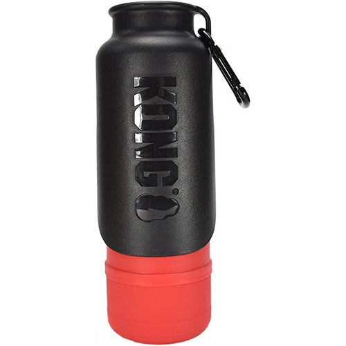 KONG H20 K9 Boca za vodu, sa silikonskom izolacijom, crvena, 740ml