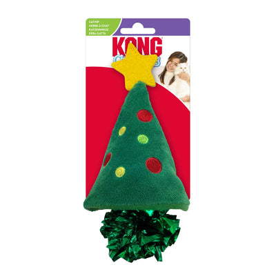 KONG Igracka za macke Holiday Crackles Christmas Tree, catnip, 5,72x8,89x15,88cm