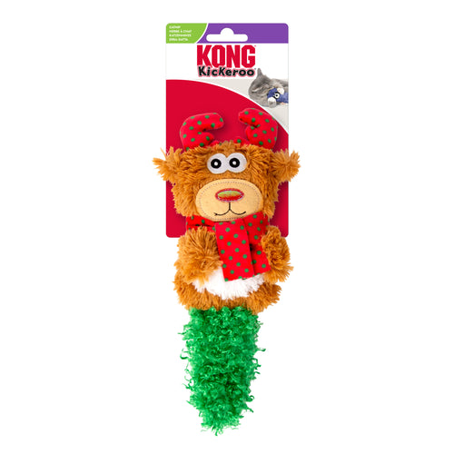 KONG igracka za macke Holiday Kickeroo Character Assorted, 10x8,8x4cm