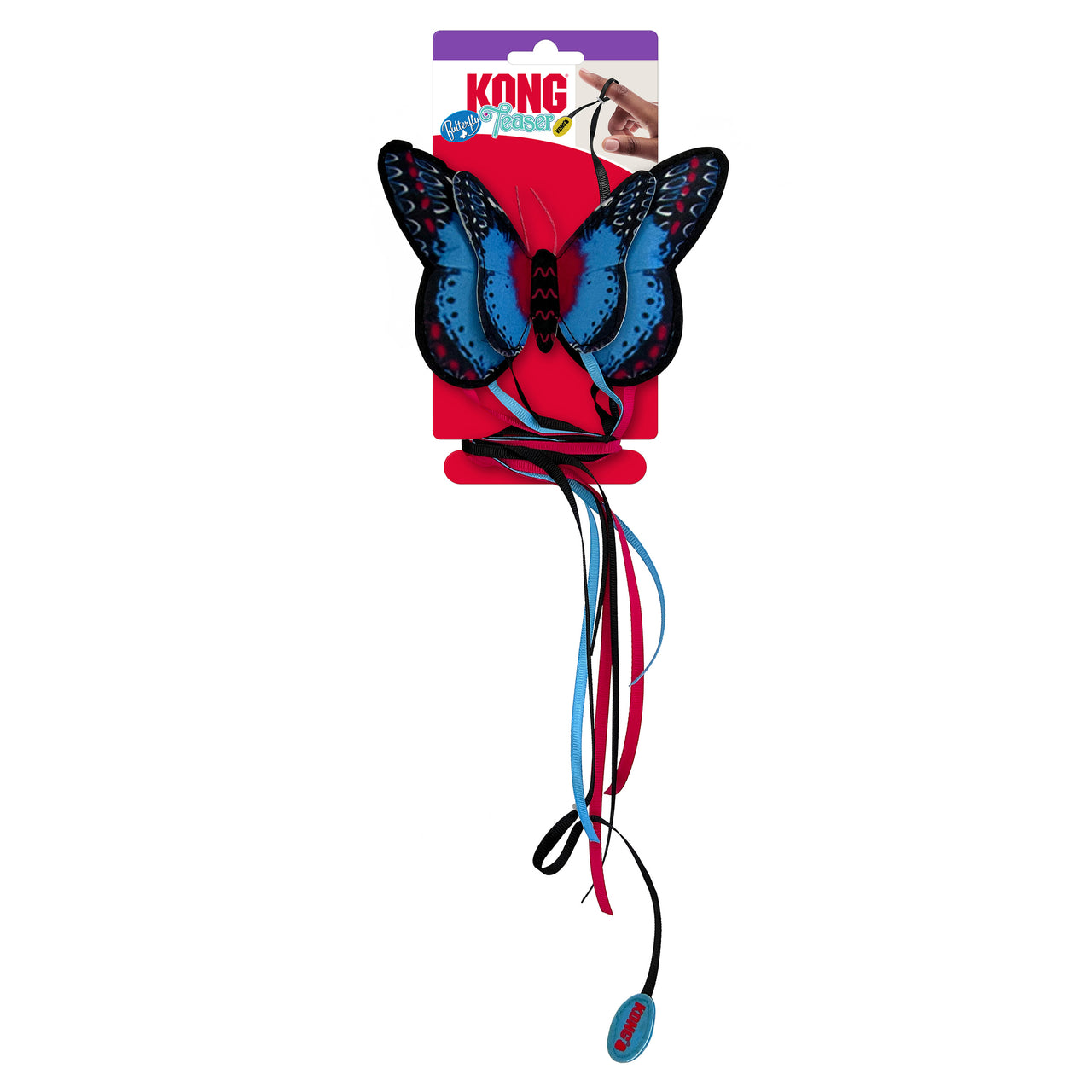 KONG Igracka za macke Teaser Butterfly