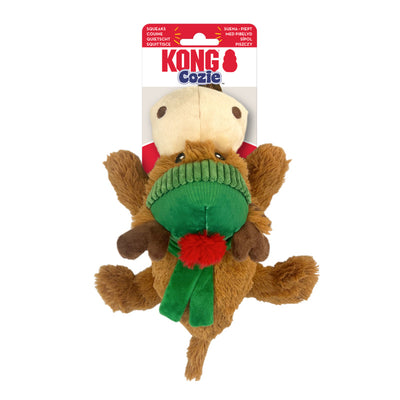 KONG Igracka za pse Holiday Cozie Reindeer M, 15,24x5,08x10,16cm