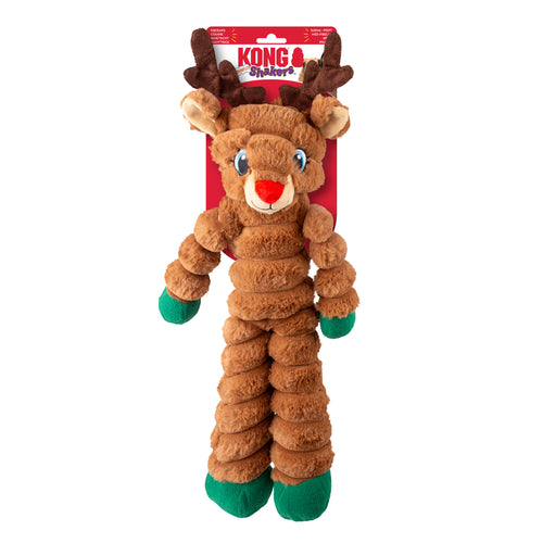 KONG igracka za pse Holiday Shakers Crumples Reindeer XL, 51x22x8cm