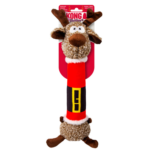 KONG igracka za pse Holiday Shakers Luvs Reindeer M, 35x13x4cm