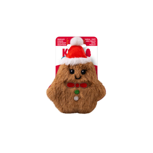 KONG igracka za pse Holiday Snuzzles Mini Gingerbread XS, 14x11x1,5cm