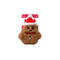 KONG igračka za pse Holiday Snuzzles Mini Gingerbread XS, 14x11x1,5cm