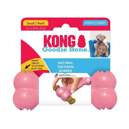 KONG Igracka za stence Puppy Goodie Bone, Small, 4,83x13,08x3,18cm