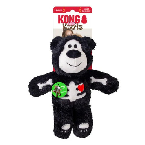 KONG igracka za pse Halloween Wild Knots Skeleton Bear M/L, 27x23x9 cm