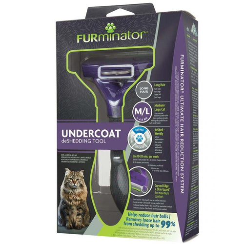FURminator M/L za macke duge dlake (4,5kg)