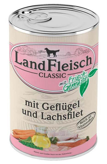 LANDFLEISCHCLASSIC s peradi i fileom lososa