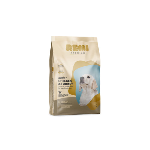 REMI PREMIUM JUNIOR Medium/Large, s piletinom i puretinom, 1kg