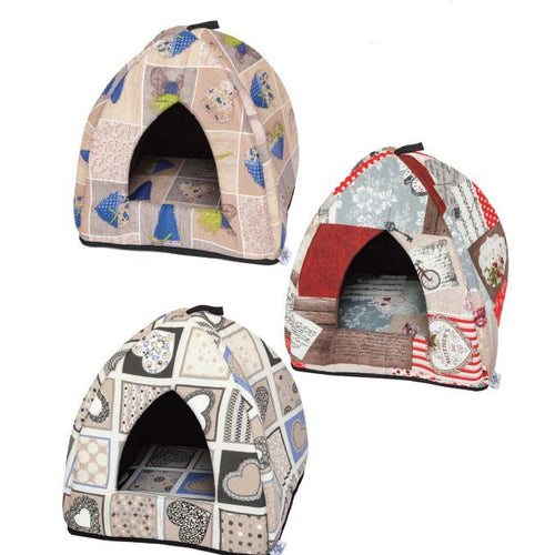 LEO Pet Kucica Cleo 40x40x404cm, razni uzorci i boje