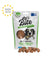 LET's Bite Meat Snacks, poslastica za pse, komadići piletine i svinjetine, 80g