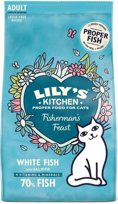 LILY'S KITCHEN Fisherman's Feast, bijela riba s lososom, bez zitarica