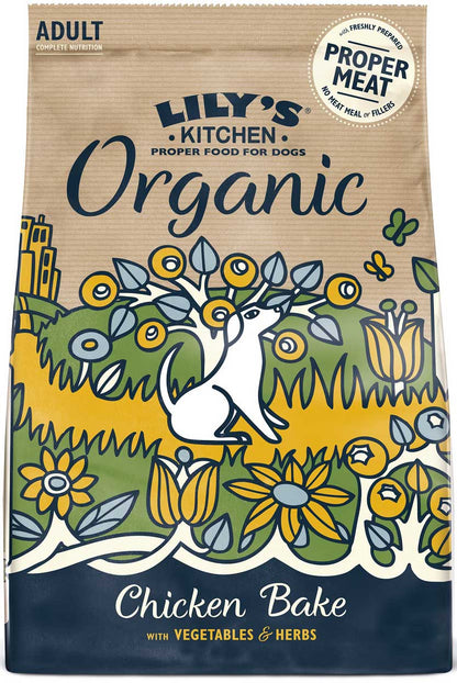 LILY'S KITCHEN Organic, piletina s povrcem i zacinima, bez zitarica