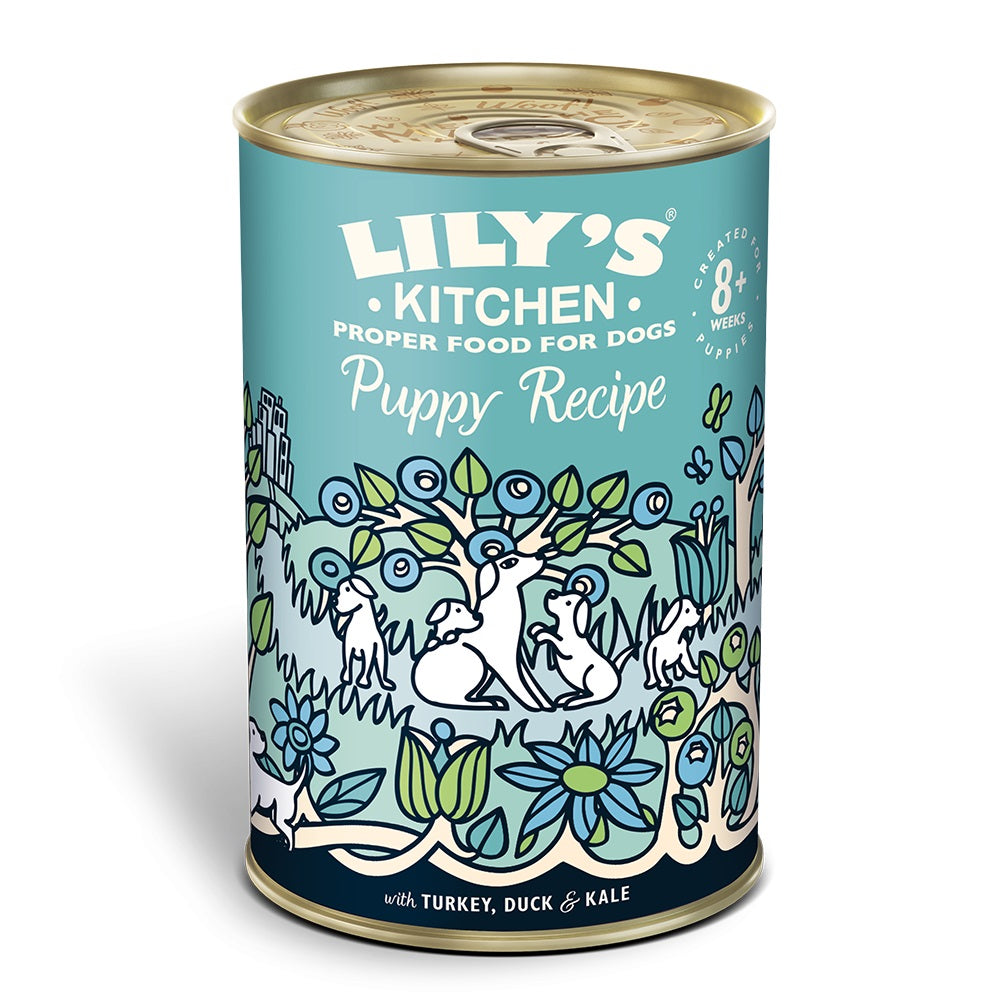 LILY'S KITCHEN PUPPY Recipe, puretina i pacetina, bez zitarica, 400g
