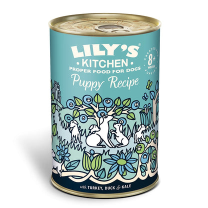 LILY'S KITCHEN PUPPY Recipe, puretina i pacetina, bez zitarica, 400g