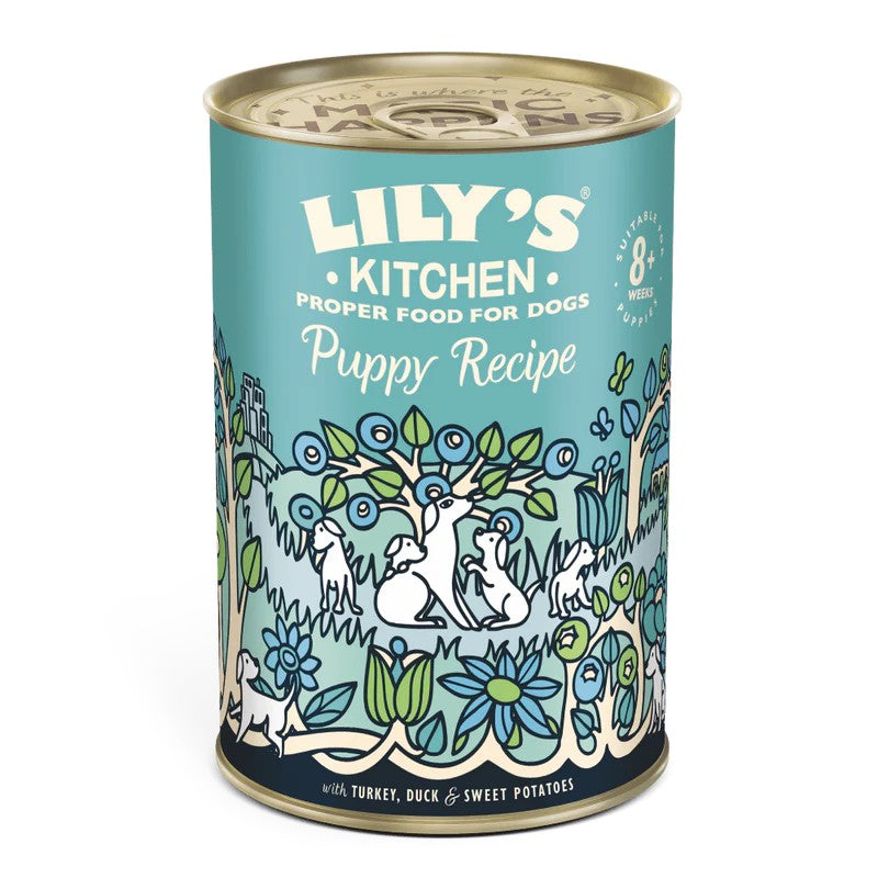 LILY'S KITCHEN PUPPY Recipe s puretinom, pacetinom i keljom, 400g